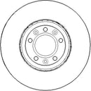 Disctech Brake Disc (Single) - Fits Citroën - ABD3249 - Front Axle