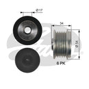 Gates DriveAlign Overrunning Alternator Pulley - OAP7135