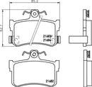 Mintex Brake Pad Set fits -MG Rover MDB1673 (also fits other vehicles)