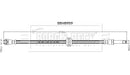 Borg & Beck Brake Hose - BBH8959