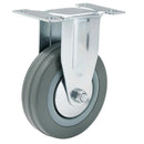 Draper Rubber Castor Fixed-100mm DIA - 65482