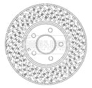 Borg & Beck Brake Disc (Pair)  - BBD4490