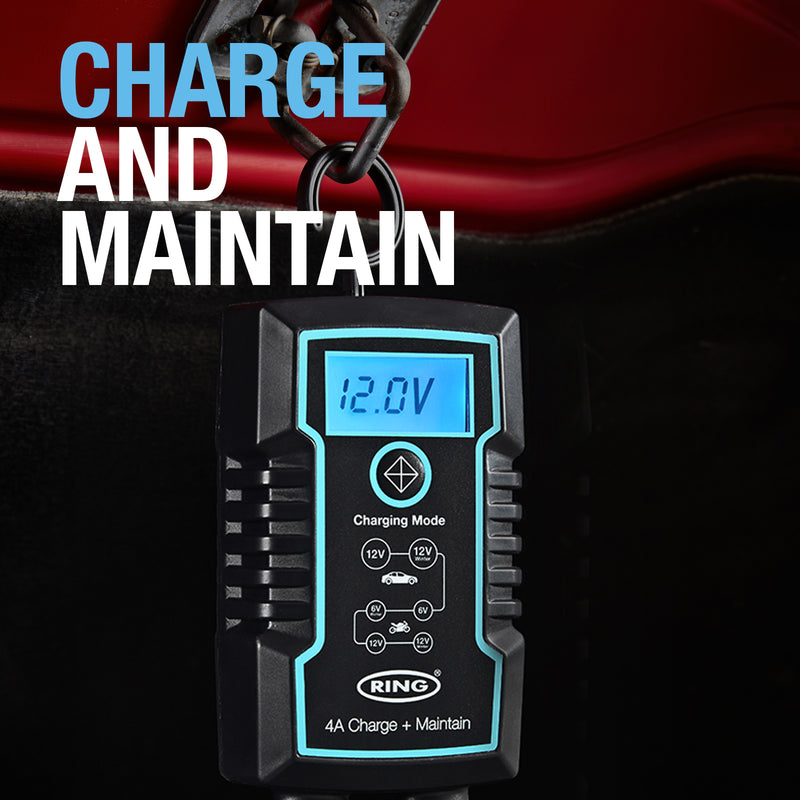 Ring 4Amp Smart Battery Charger UK - RSC804