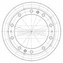 Borg & Beck Brake Drum - BBR32537
