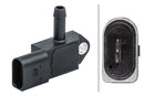 HELLA 6PP 009 409-591 Sensor, exhaust pressure - 3-pin connector - Bolted