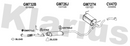 Klarius GM732B - Centre Pipe  - Fits Chevrolet Cruze 1.6