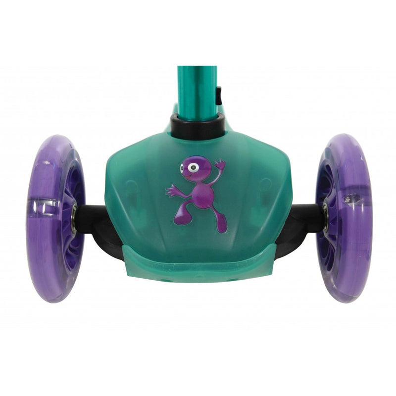 SQUISH Mini Flex LED Kids Tilt Scooter - Teal