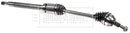 Borg & Beck Driveshaft - RH - BDS1716