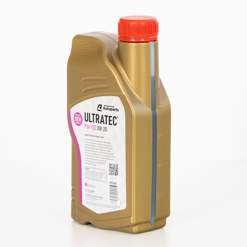 Ultratec PSA-TEC 0W20 - 1 Litre Engine Oil