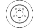 Disctech Brake Disc (Single) - Fits Citroën, Mercedes-benz - ABD2036 - Rear Axle
