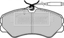 Borg & Beck Brake Pad Set - BBP1130 fits Citroen C25/Relay 87-94