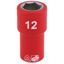 Draper Expert 12mm VDE 1/4" Insul. Socket - 31490