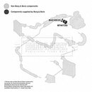 Borg & Beck Turbo Hose  - BTH1720 fits VAG Toureg I