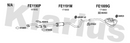 Klarius FE1190P - Front Pipe  - Fits Ford Galaxy 1.6TDCi
