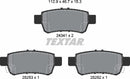 Textar Brake Pad Set - 2434101
