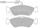 Borg & Beck Brake Pad Set - BBP1445 fits Mercs Sprinter/VW LT 95-