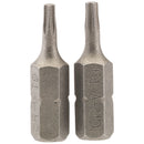 Draper 2PC 25mm T9 S/D Bit - 66427