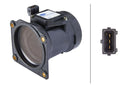 HELLA 8ET 009 142-361 Mass Air Flow Sensor - 3-pin connector - Bolted