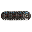 Draper 115mm Flap Disc 40G ZR 10pk - 84096