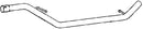 Klarius FE1437C - Centre Pipe  - Fits Ford Grand C-Max II 2.0TDCi