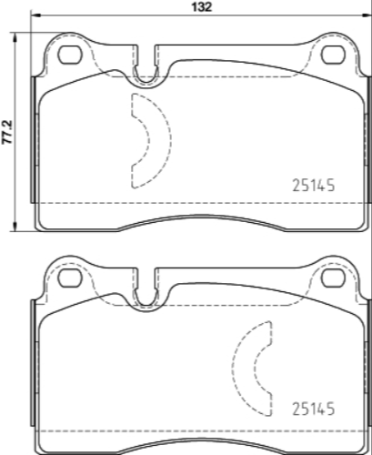 Brembo Brake Pad Set - P85159