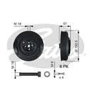 Gates DriveAlign Torsional Vibration Damper - TVD1033A