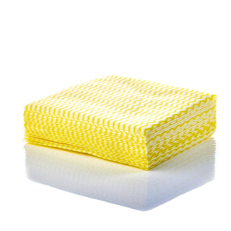 Nilco Non-Woven Cloths Medium Yellow - 20 Pack - TETNCA003