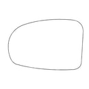 APEC Replacement Stick-On Standard Vehicle Mirror Glass LHS - AMS2589