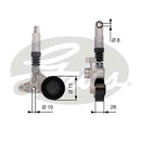 Gates DriveAlign Tensioner Pulley - T39099