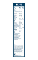 Bosch Rear Wiper Blade - 350mm - H351