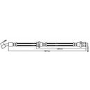 Borg & Beck Brake Hose  - BBH8600 fits SUBARU Forester 12/03-05/08