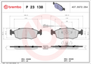 Brembo Brake Pad Set - P23138