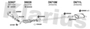 Klarius 322627 - Catalyst Type Approved Withpip  - Fits Nissan X-Trail 2.0dCi