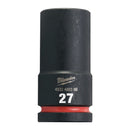Milwaukee Hex socket ShW 3/4 deep 27mm-1pc - 4932480386