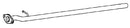 Klarius DN864L - Centre Pipe  - Fits Nissan X-Trail 1.6dCi