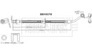 Borg & Beck Brake Hose  - BBH9078