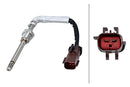 HELLA 6PT 010 376-521 Sensor, exhaust gas temperature - 2-pin connector