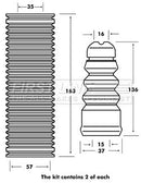 First Line Strut Protection Kit  - FPK7005 fits Audi A4 SP/A6/ Sk Sup/Passat