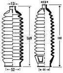 Borg & Beck Steering Gaiter Kit  - BSG3308 fits Honda Civic 07-on
