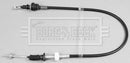 Borg & Beck Clutch Cable  - BKC1493 fits PSA/Toyota C1,107,Aygo Pet.05-