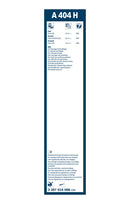 Bosch Rear Wiper Blade - 400mm - A404H