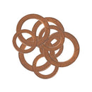 Wot-nots Copper Washers - Assorted Large - Pack Of 9 - PWN263