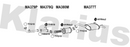 Klarius MA379P - Front Pipe  - Fits Mazda Bongo 2.5TD