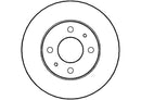 Disctech Brake Disc (Single) - Fits Nissan - ABD2921 - Front Axle