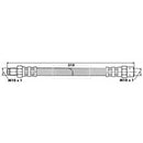 Borg & Beck Brake Hose  - BBH6019 fits Alfasud,Merc 190,C,E S Class