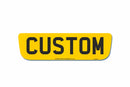Standard Rear Aluminium Number Plate|Jaguar XK150, Jaguar XF, Jaguar XJ