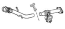 Klarius DN861Q - Front Pipe  - Fits Nissan Qashqai 1.5 dCi