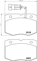 Mintex Brake Pad Set fits -Iveco MDB2049 (also fits other vehicles)