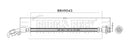 Borg & Beck Brake Hose - BBH9043