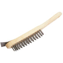 Draper Wire Brush and Scraper 4 ROW - 31573